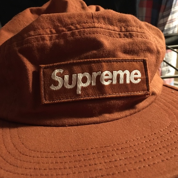 Supreme Other - Supreme military camp cap rust Orange